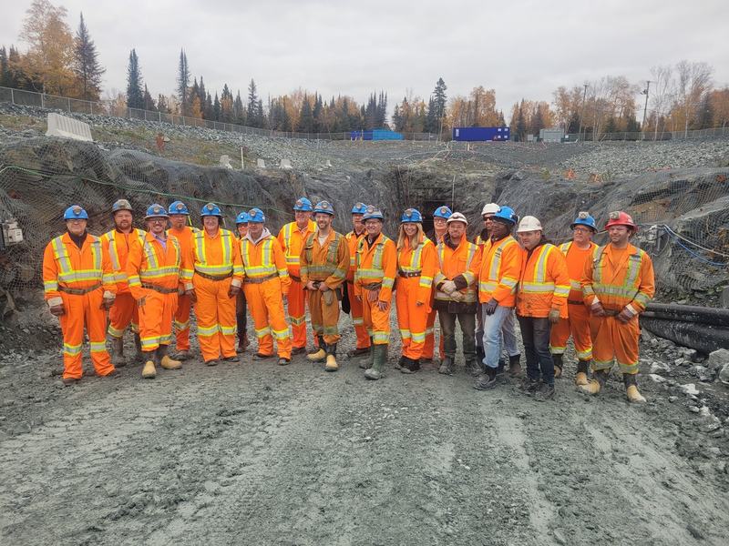 Wesdome Gold Mines a inauguré sa nouvelle rampe Presqu’île