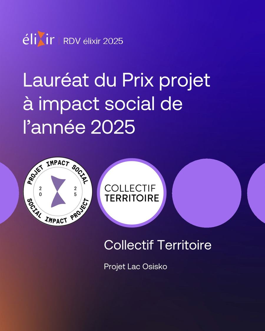 Collectif Territoire Projet lac Osisko Projet à impact social de l'année