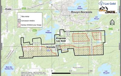 Projet Rouyn - Lac Gold