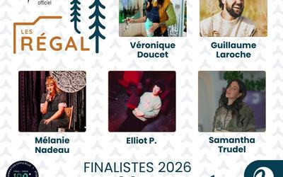 Gala des prix Régal 2026 | Vote du public Artiste(s) de l'année