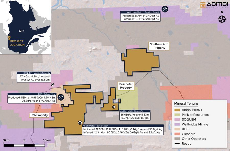Abitibi Metals - B26