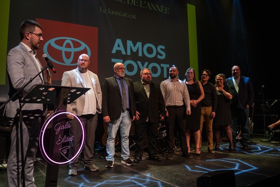 Amos Toyota - Entreprise de l'année - Gala Élites 2026