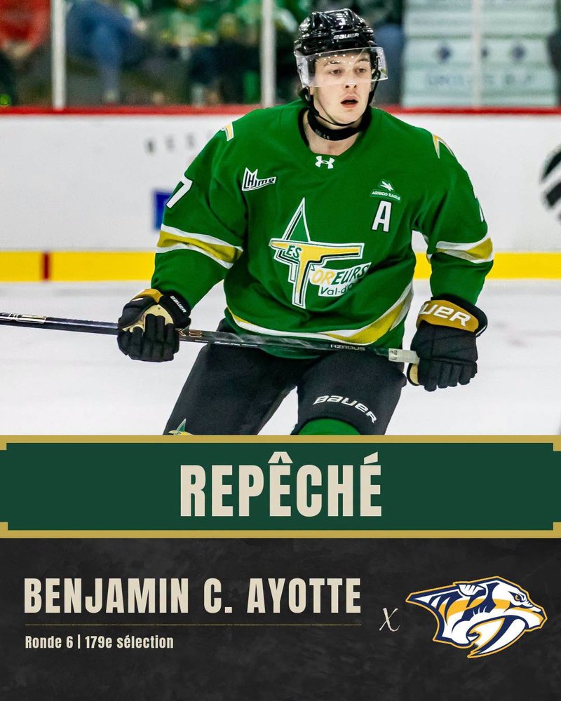 Benjamin Cossette Ayotte - Foreurs de Val-d'Or