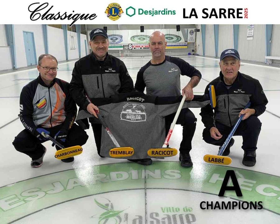 Tournoi curling La Sarre 2025