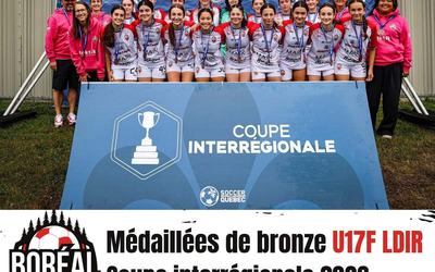 Club de soccer Boréal - féminine - médaille de bronze 2026