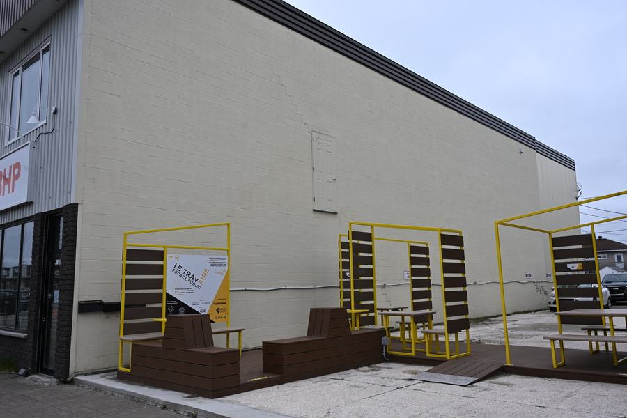 Emplacement de la future murale La Sarre | CACAO