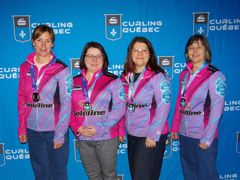 Finalistes tournoi de curling sénior 2026 - Femmes