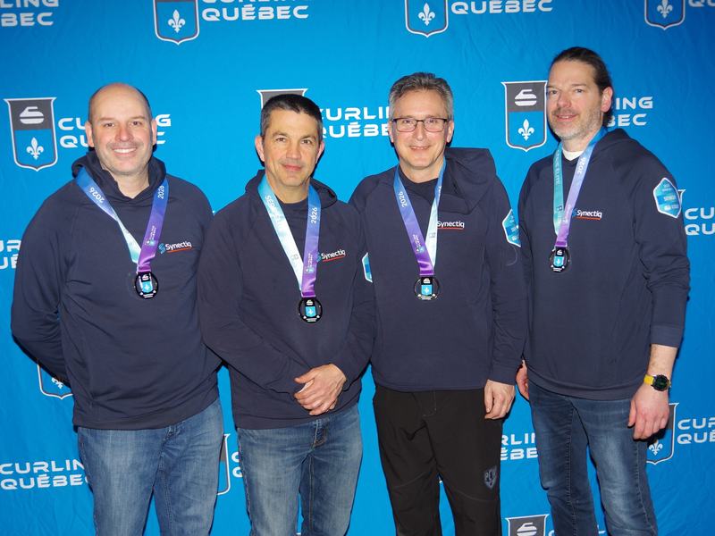 Finalistes tournoi de curling sénior 2026 - hommes
