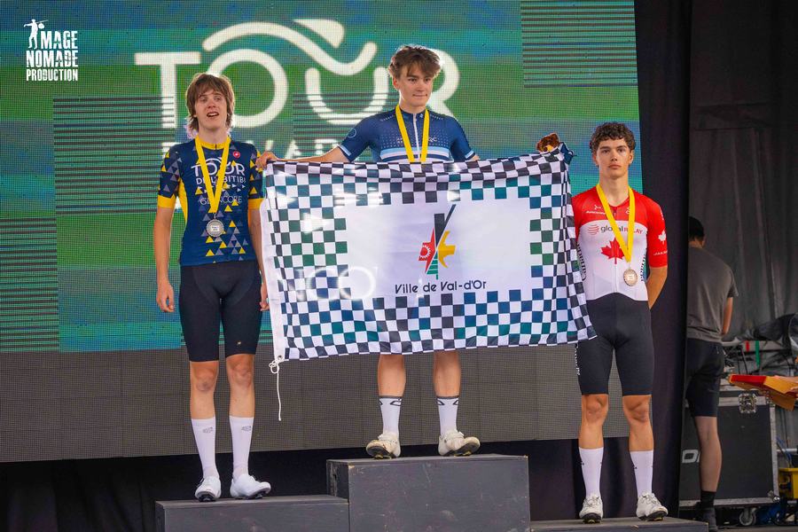 Tour de l'Abitibi 2026 - Hommes - Podium - première étape