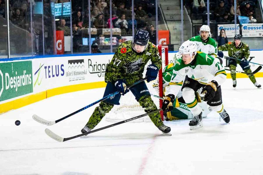 Les Foreurs reviennent de l’Est avec un seul point