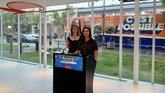 France Marion, candidate pour QS dans Rouyn-Noranda — Témiscamingue, et Ruba Ghazal, co-porte-parole de QS.