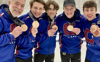 Gaillards en curling - Championnat canadien