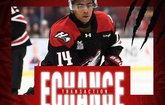 Huskies échange Charlie Benigno