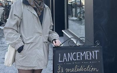 Geneviève Bigué à son lancement