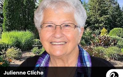 Julienne Cliche - décès - hommage