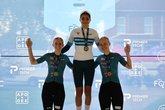 Clara Dello Sbarba est championne québécoise du contre-la-montre sur route chez les juniors.