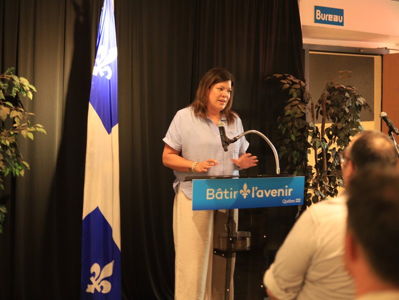 Kateri Champagne Jourdain ministre des Ressources naturelles et des Forêts