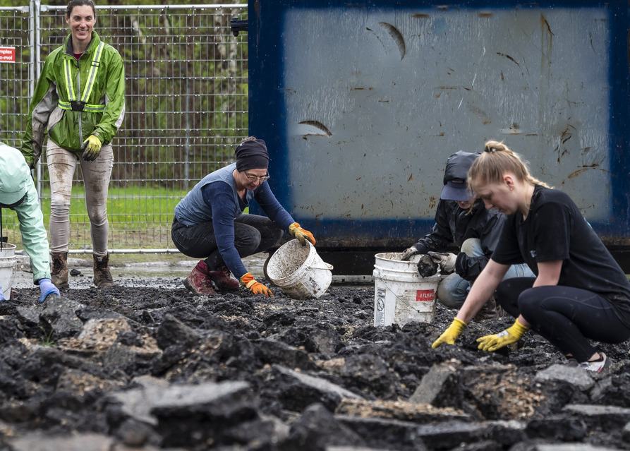 Dépavage Sherbrooke pour coin verdure RN