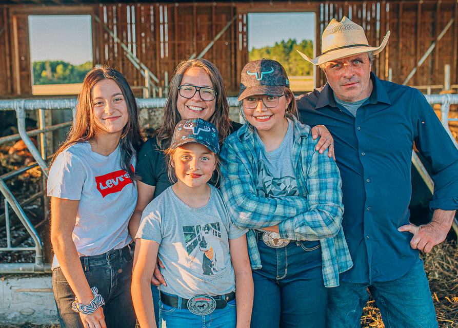 Famille de Christel Groux | Des Praz et filles | Cahier AGRO