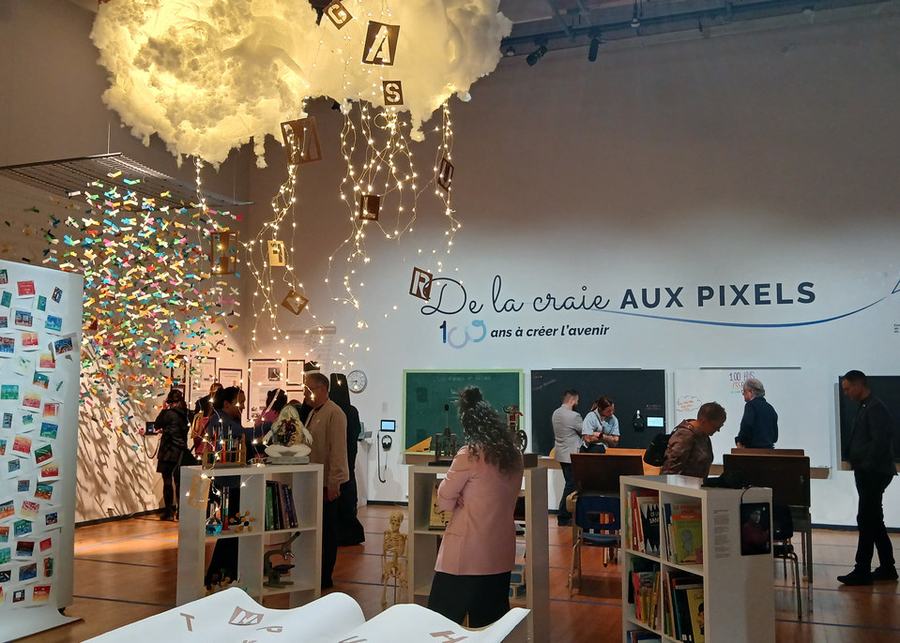 Exposition De la craie aux pixels 100ans CSSRN