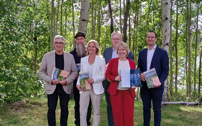 Signature - Charte pour la réhabilitation du lac Osisko