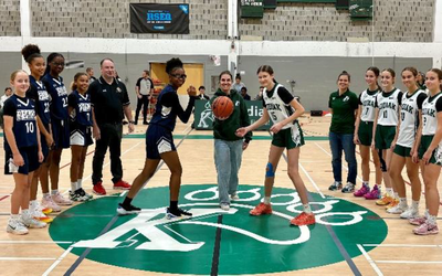 Équipe benjamine féminine basketball Kodiak