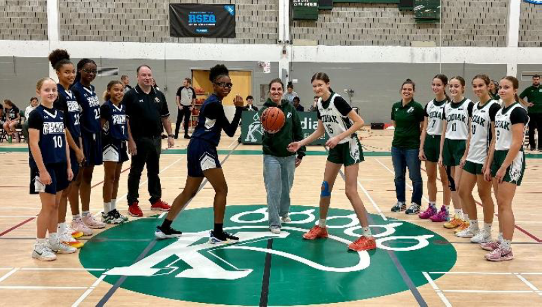 Équipe benjamine féminine basketball Kodiak