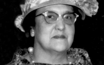 Mercédès Bourgeois, première institutrice de l'école de Val d'Or