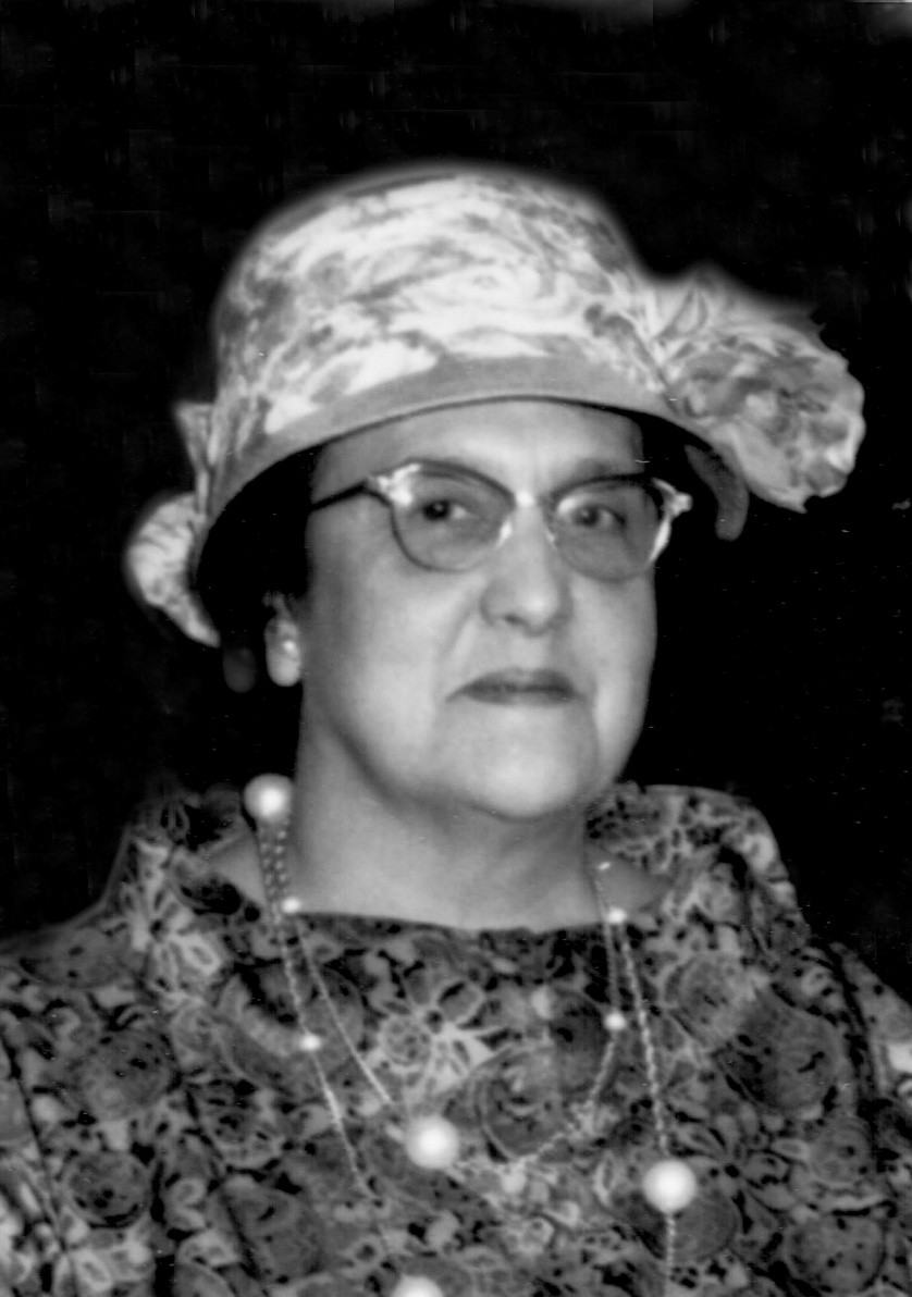 Mercédès Bourgeois, première institutrice de l'école de Val d'Or