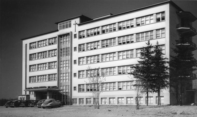 premier hôpital à Val-d’Or appelé l’Hôpital Saint-Sauveur