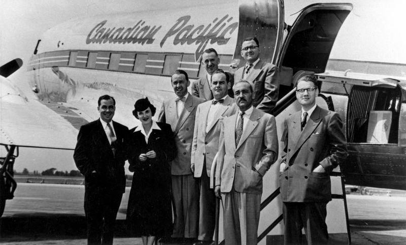 Première envolée Val-d'Or 1951