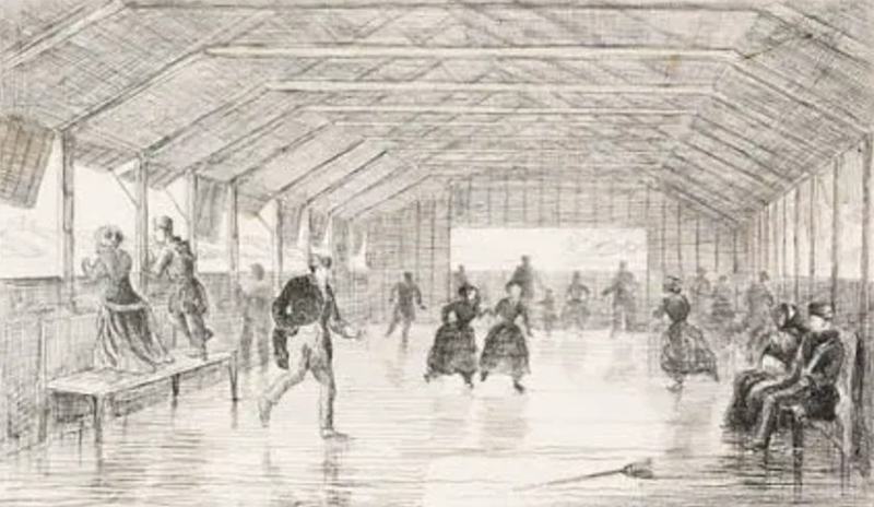 Première patinoire couverte au monde Ville de Québec