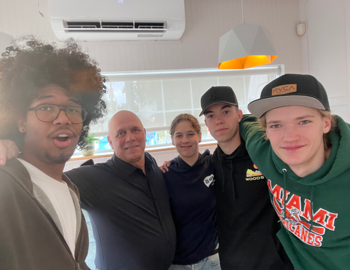 David Enchill, Francis Lapointe, Norah Cartier, Alexis Rheault, Anthony Bellavance