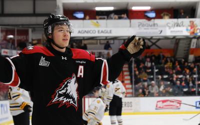 Photo Huskies Louis Jalbert