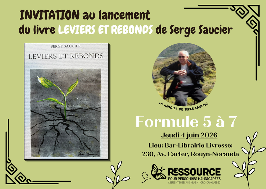Invitation à l'hommage de Serge Saucier
