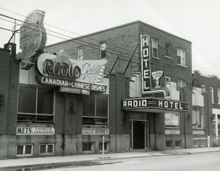 Radio Grill hotel Radio années 1960