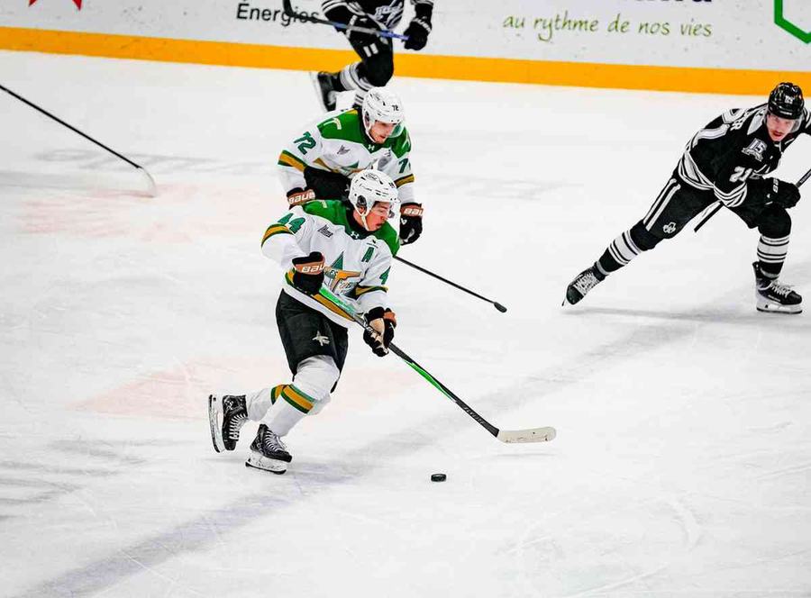 Les Foreurs face à l’Armada de Blainville-Boisbriand