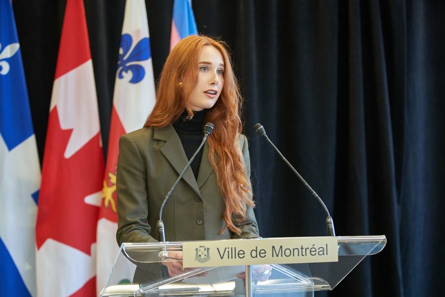 Victoria F. Legault | crédit Ville de Montreal & Sylvain Legare