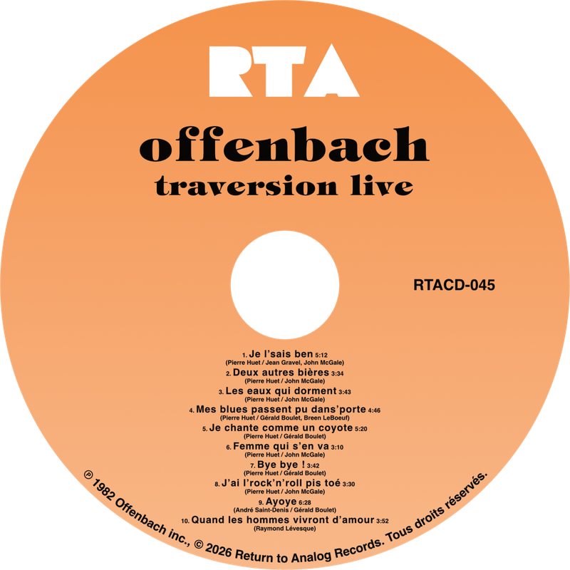 cd Offenbach Traversion live
