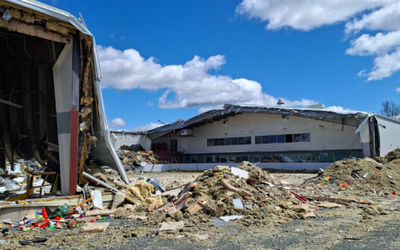 Ville de Rouyn-Noranda - démolition aréna d'Évain