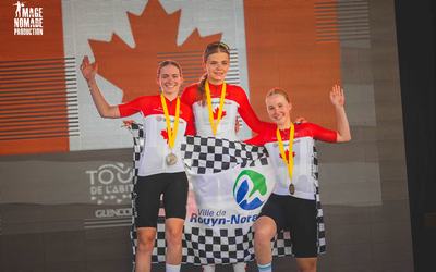 Tour de l'Abitibi 2026 - Podium de la 2e étape