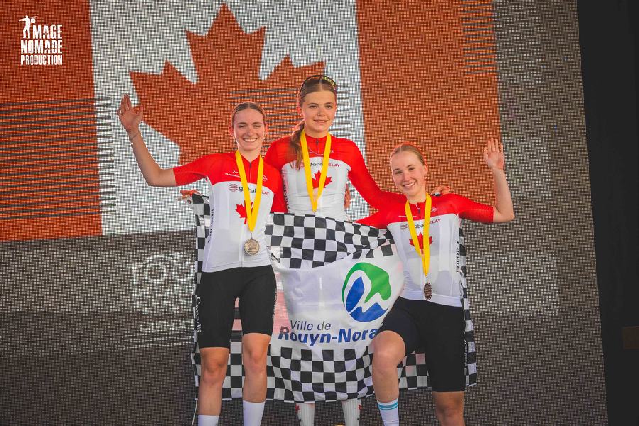 Tour de l'Abitibi 2026 - Podium de la 2e étape