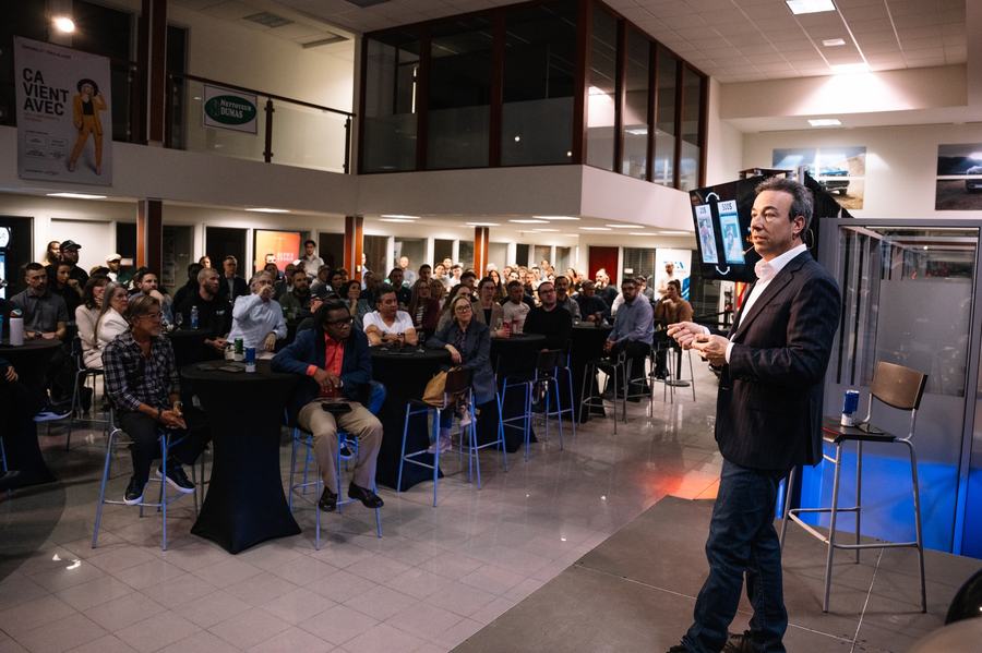 Luc Poirier pour Leucan